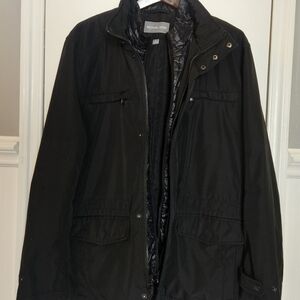 Michal Kors Full Zip Jacket Lined Men Large